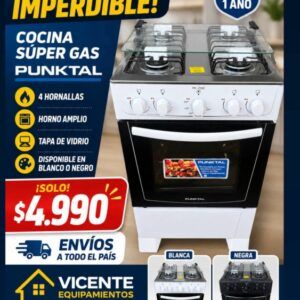 Cocina PUNKTAL - súper gas