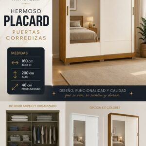 Placard puertas corredizas