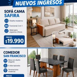 Sofá cama Safira