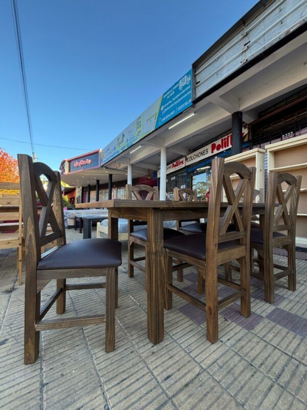 Comedor 6 sillas XA mesa extensible 160/200 mt - Imagen 2