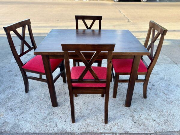 Comedor XB 4 sillas mesa 110mt por 80 - Imagen 2